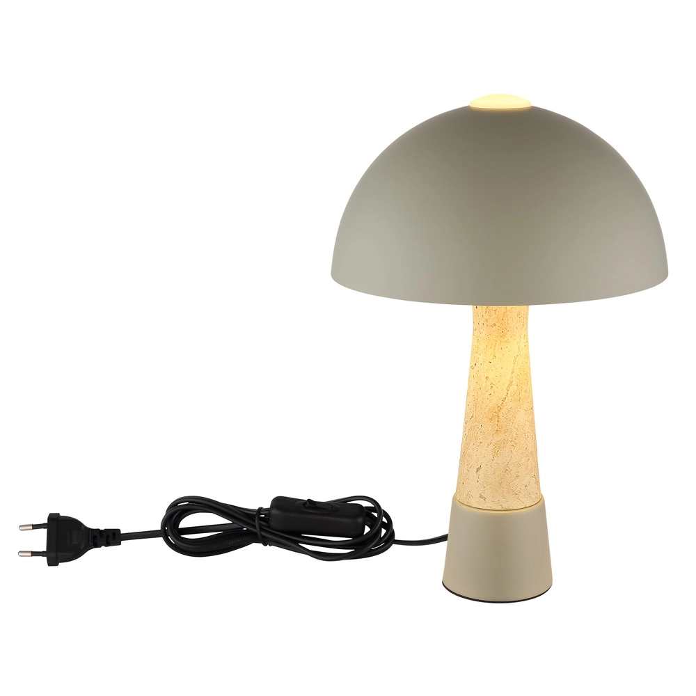 Unique table lamp Paulin grey Globo 9007371572694