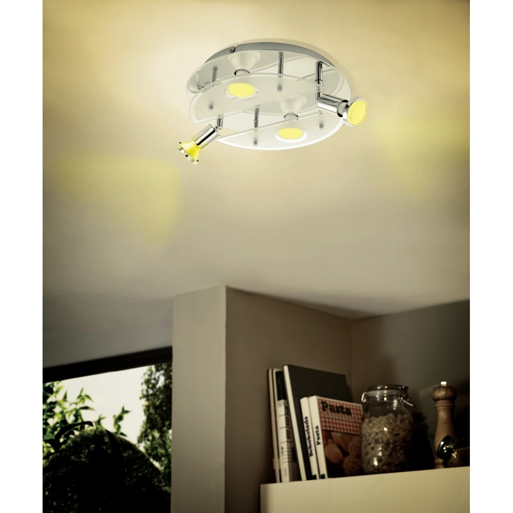 Ceiling lamp Cabo-C round chrome Eglo 9002759753818