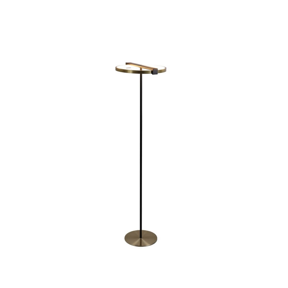 Floor lamp Aerial Black and gold