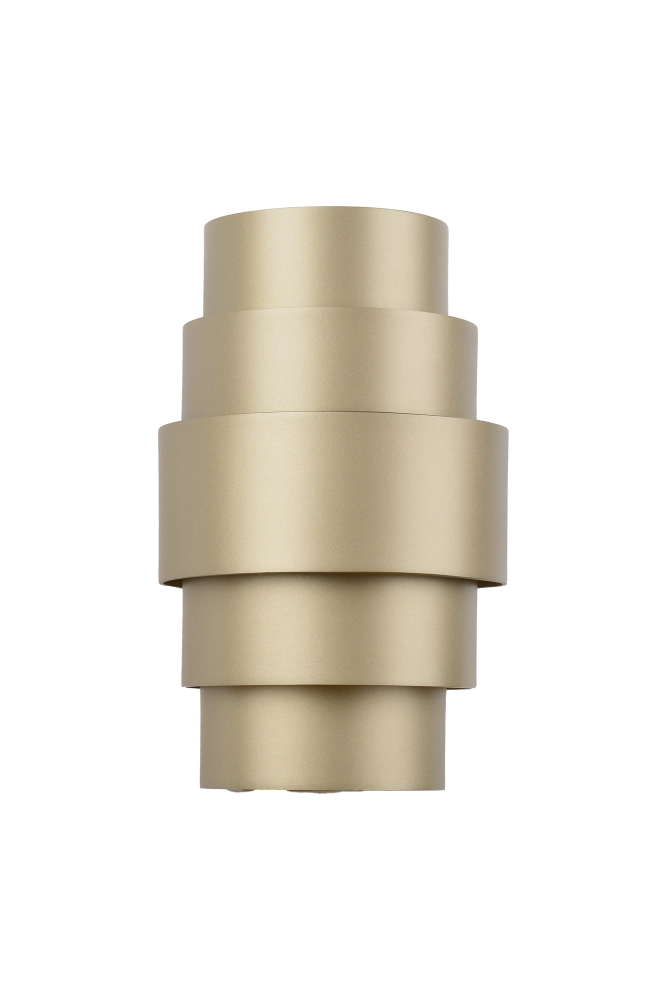 Design wall lamp Rolls champagne