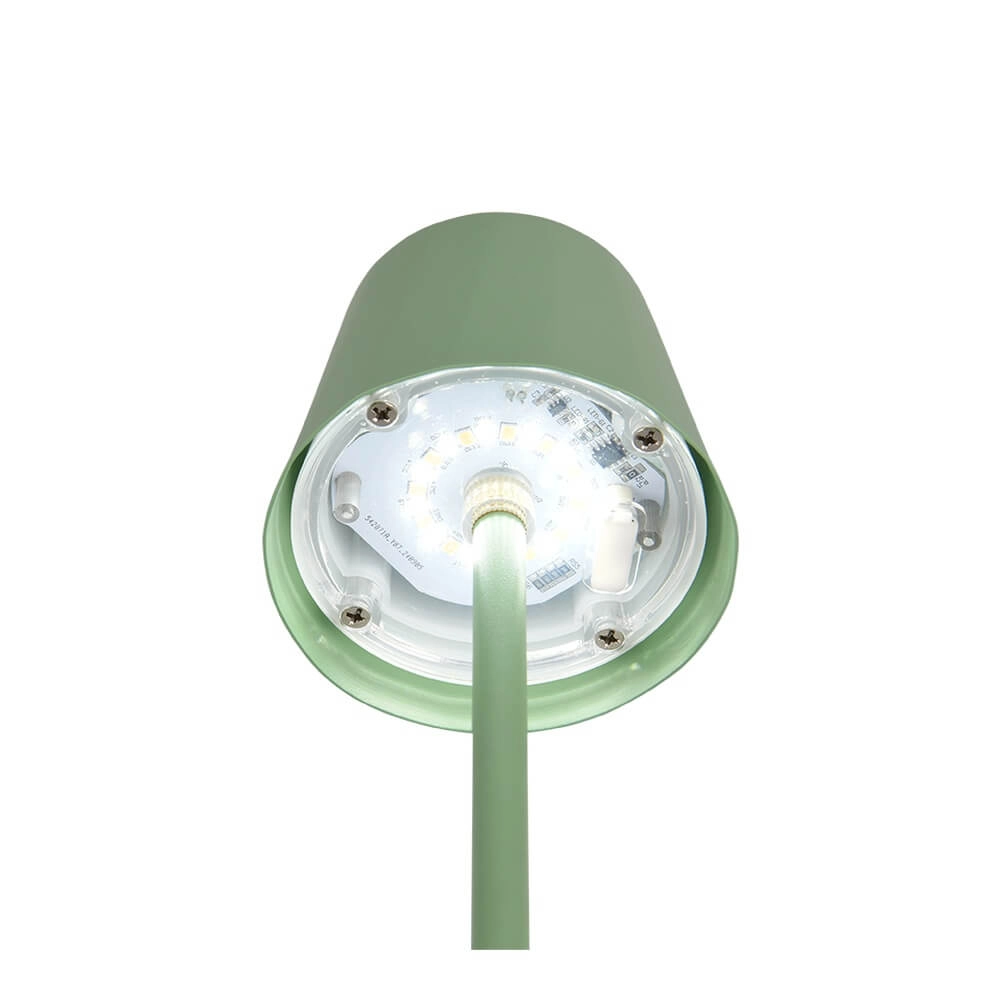 Rechargeable table lamp Diaz green Trio 4017807644807