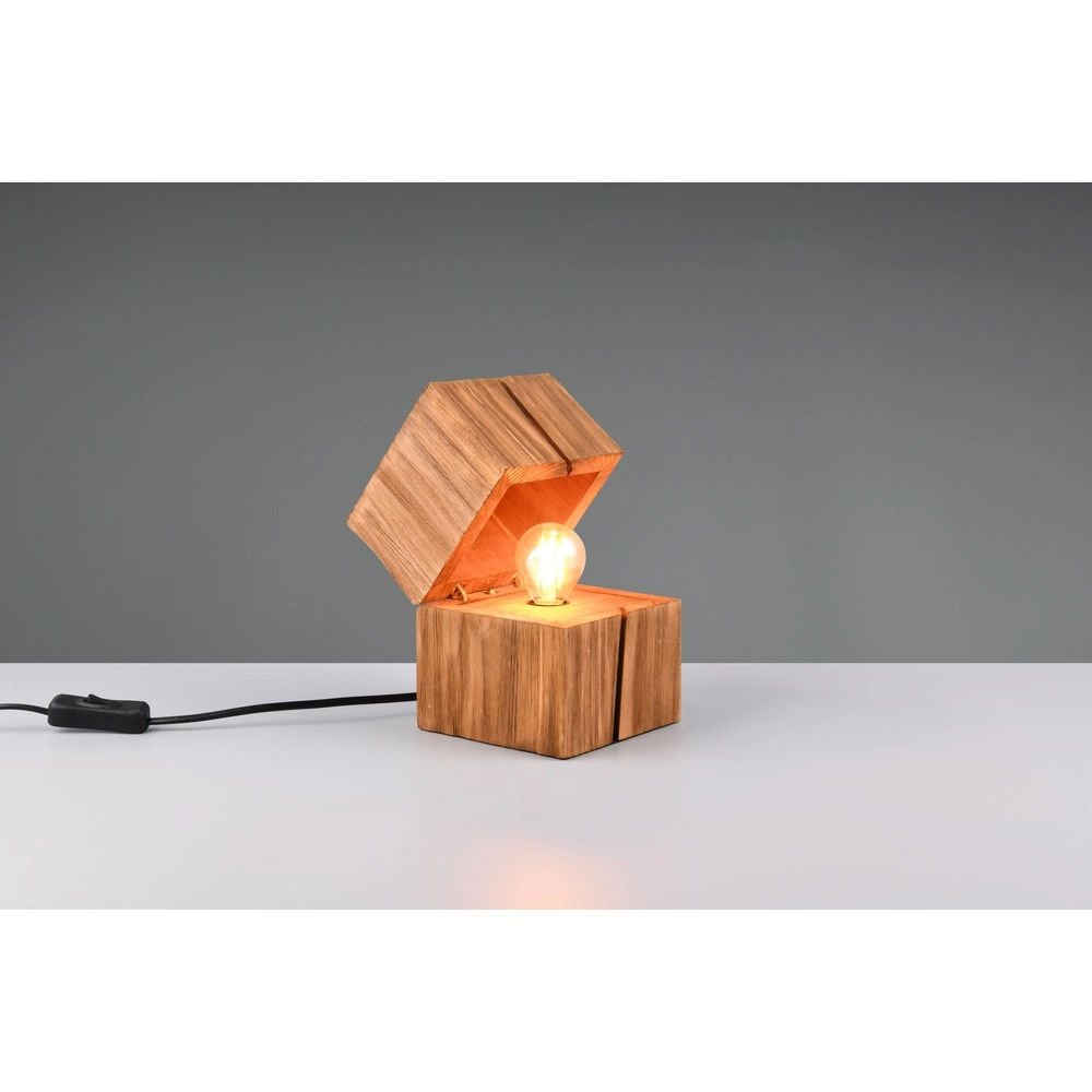 Table lamp Treasure wood Trio 4017807599985