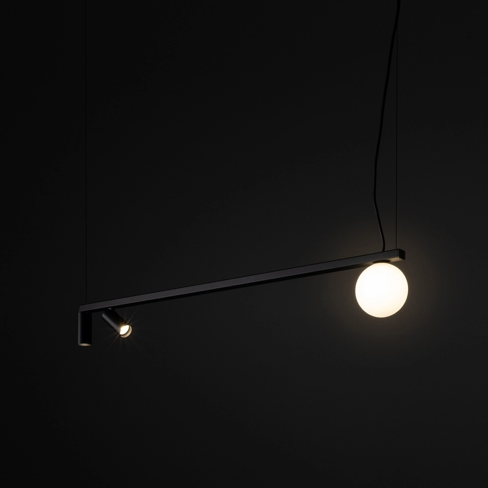 Design pendant lamp Fourty Black