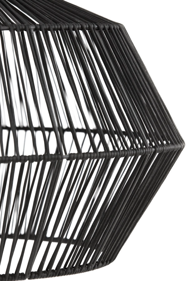 Bohemian pendant lamp Deya black Ø 49cm Light & Living 8717807681135