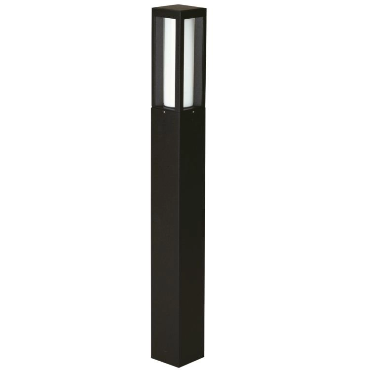 Garden lamp Bollard Black