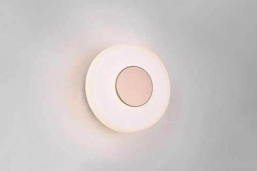 Led wall lamp Celeste with white glass Trio 4017807627350
