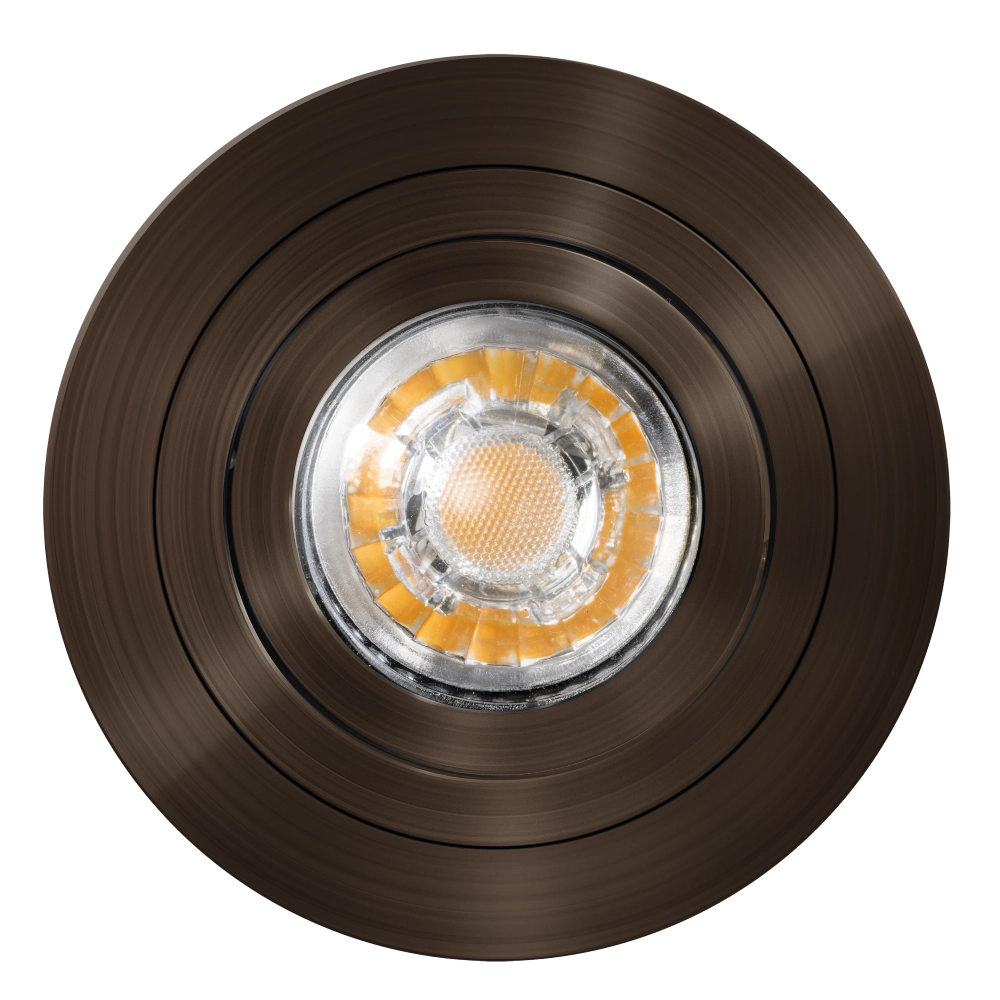 Recessed spotlight Urban 1x GU10 - anodic brown