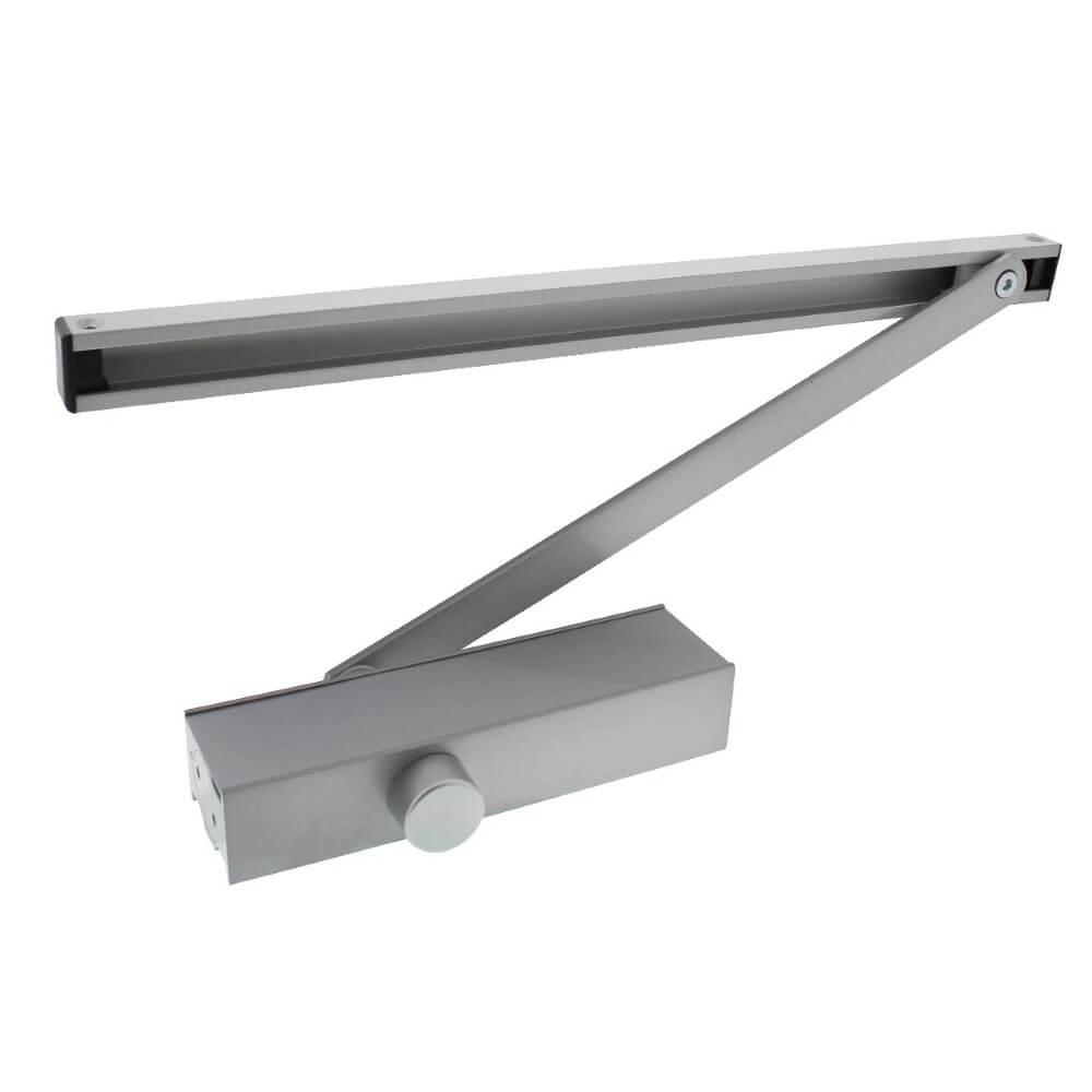 Door closer Closura with sliding arm DR124 grey