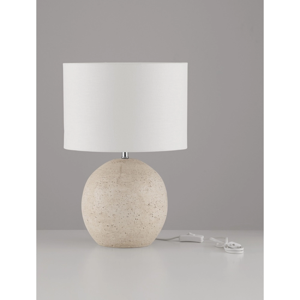 Table lamp Nagomi beige with cream hood Lyora 5212017468222