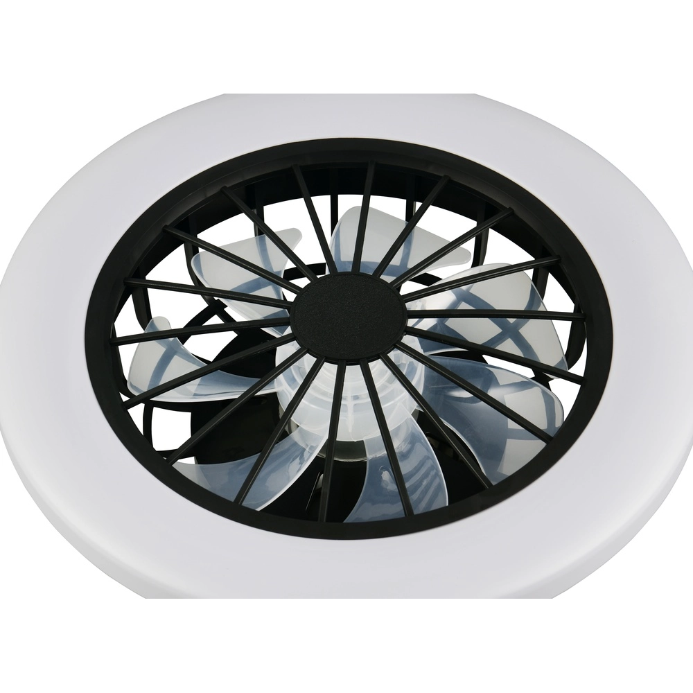 Ceiling fan Rotsund black Ø 38cm Trio 4017807693164
