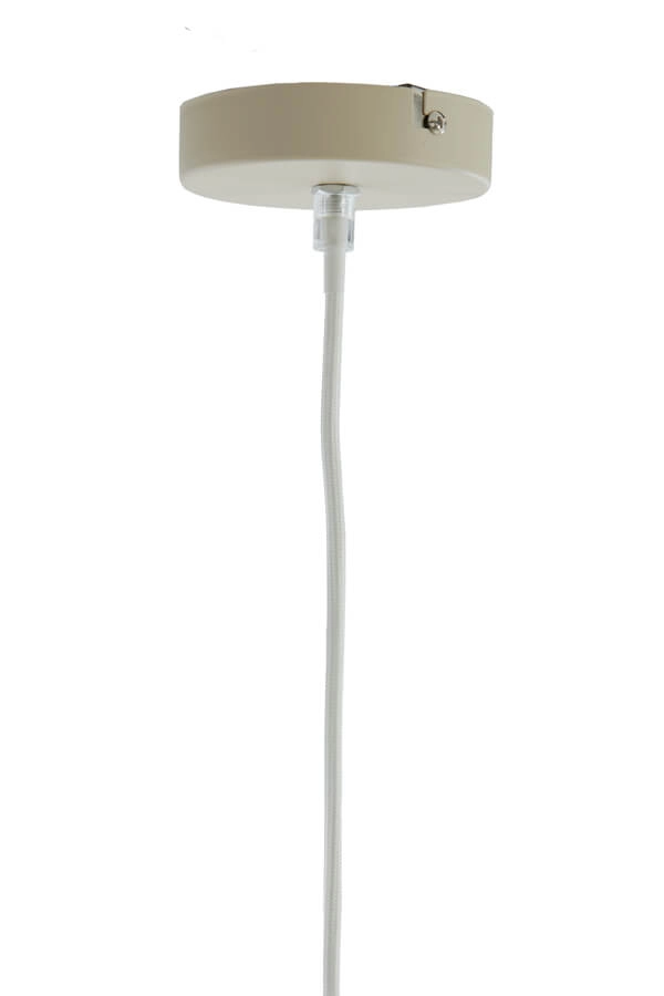 Cream pendant lamp Zubeda Ø 40cm Light & Living 8717807763701