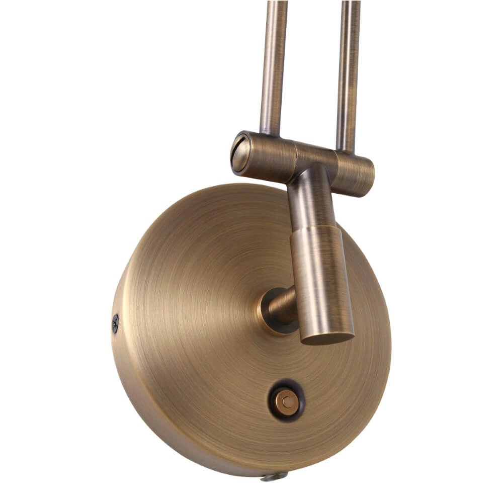 Reading lamp Zodiac LED brass Steinhauer 8712746127355