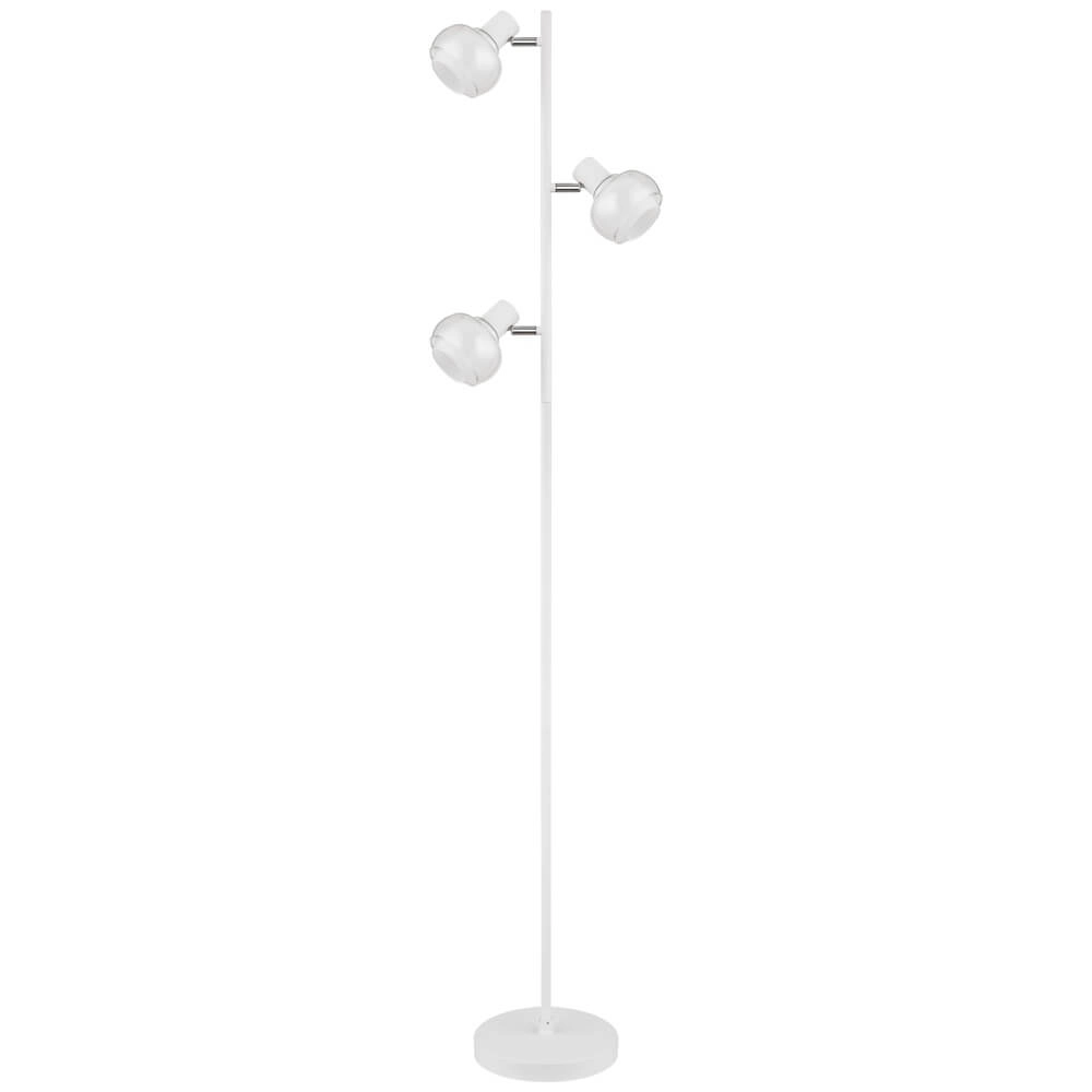 White floor lamp Tokki 3-light Globo 9007371455041