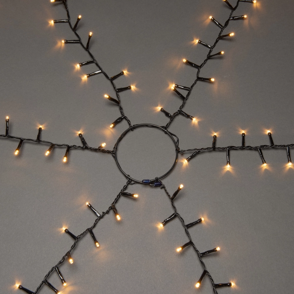 Lighting set 240cm - 6x 110 led - 2100K for Christmas tree KonstSmide 7318306650809