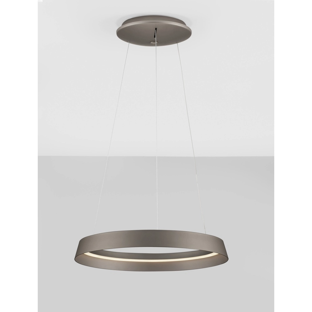 Design pendant lamp Ormi Ø 45cm champagne