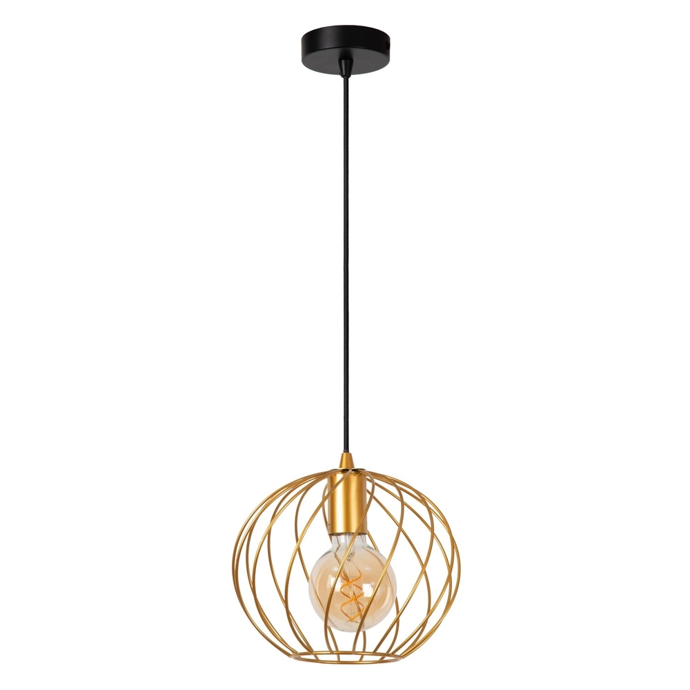 Pendant lamp Danza Ø 25cm gold