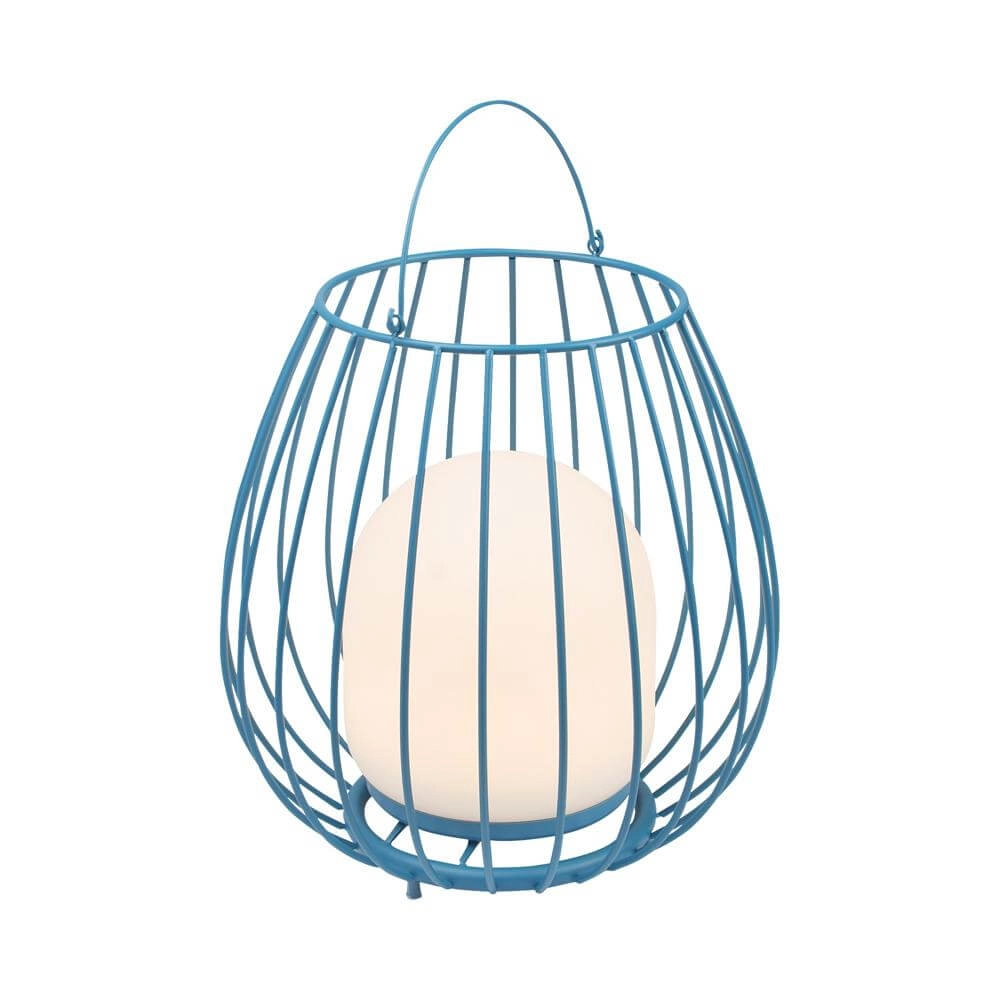 Rechargeable table lamp Jim To-Go blue