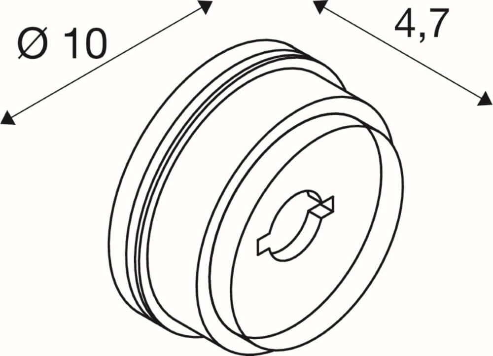 Basis for round Mana Luminaires SLV 4024163251150