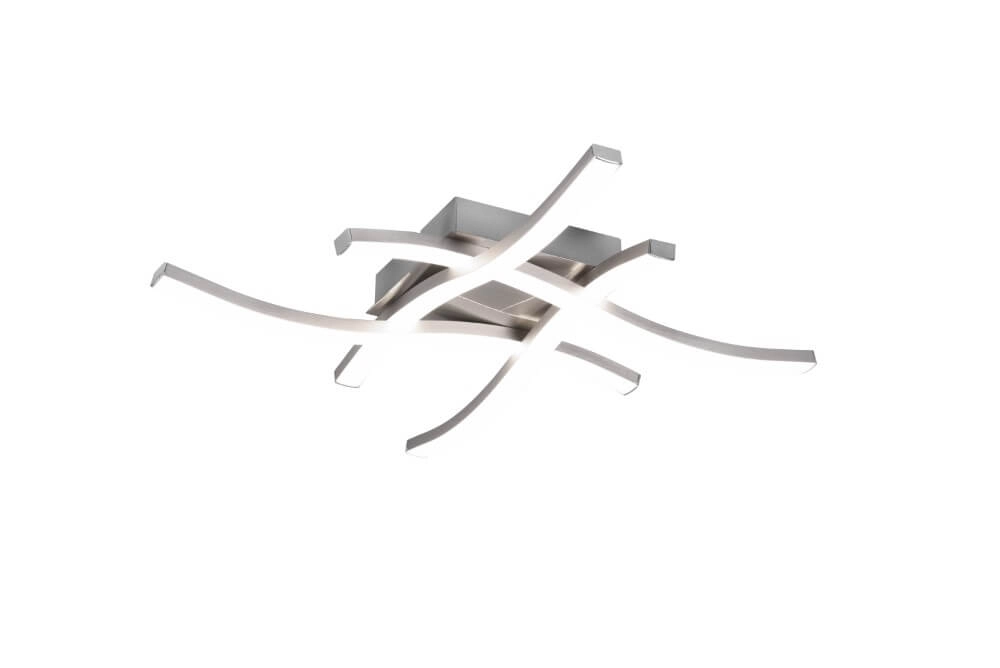 LED ceiling light Route Stainless steel 4000K
