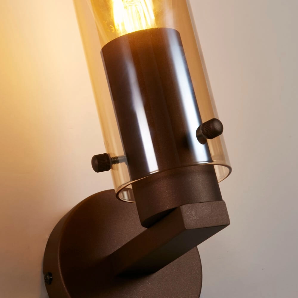 Design wall lamp Sweden II Mocha Brown Searchlight 5053423272054