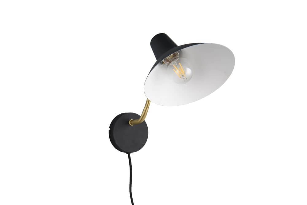 Read wall lamp Traveller black Trio 4017807613759