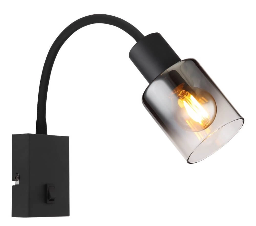 Flexible wall lamp Hubertus with switch