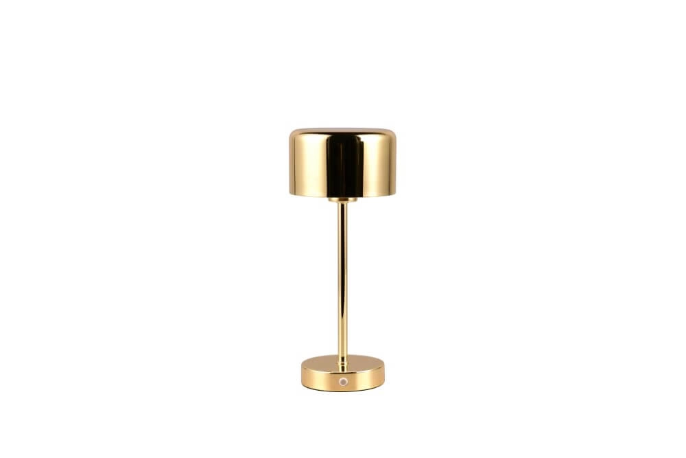 Rechargeable table lamp Jeff gold