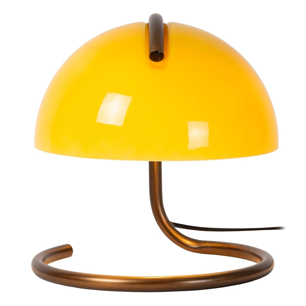 Classic table lamp Cato orange Lucide 5411212460875