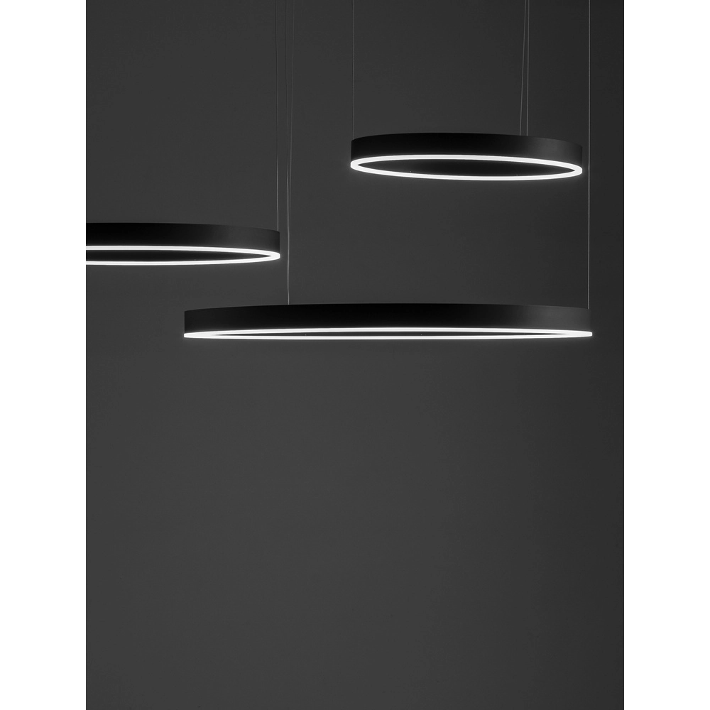 Pendant lamp Motif black multi 3000K Lyora 5212017439222