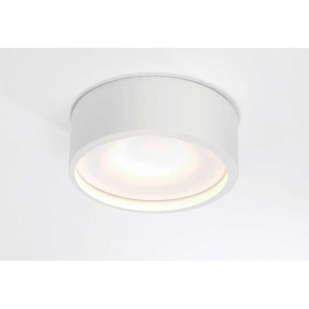 White ceiling lamp Orlando Ø 14cm
