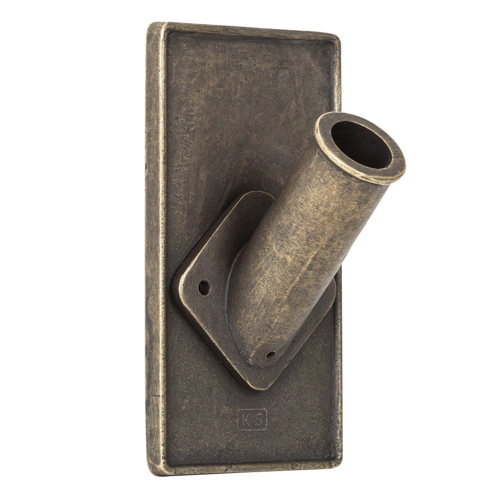 Bronze flagpole holder Design