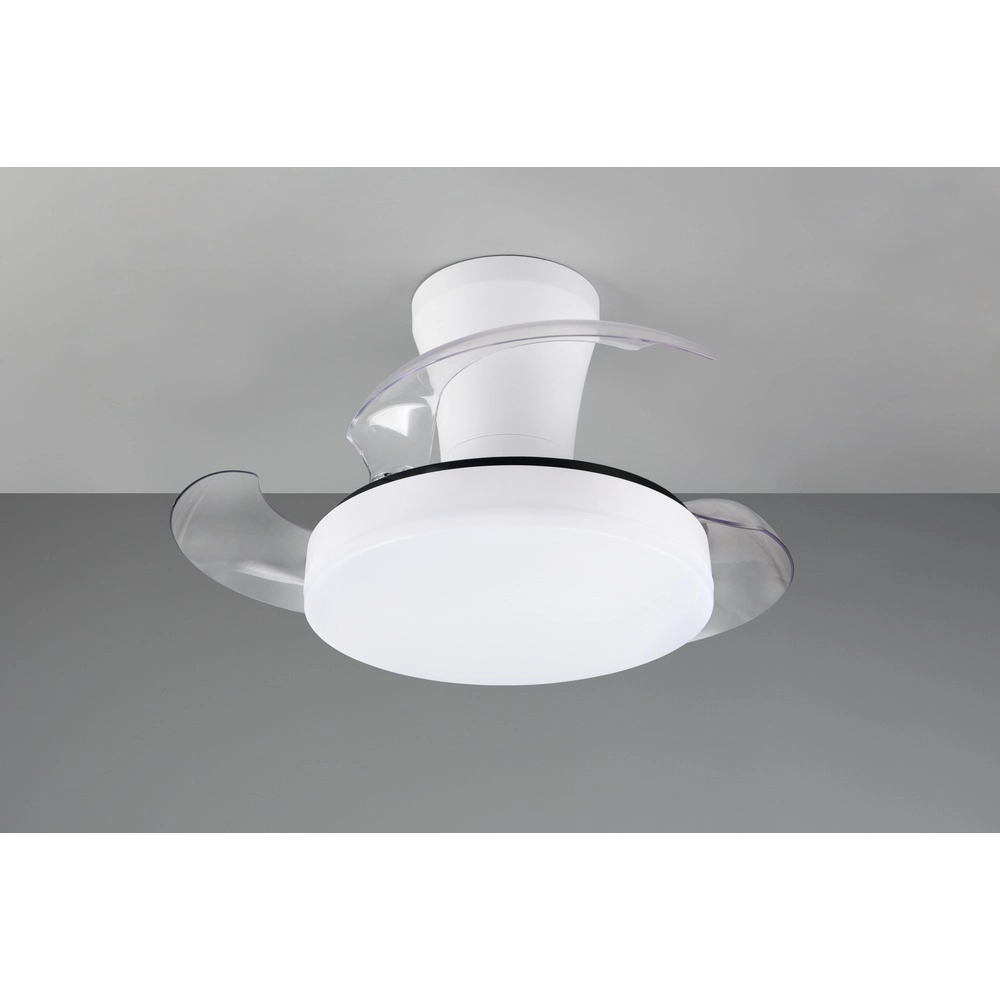 Ceiling fan Tampere white Ø 71cm Trio 4017807688948