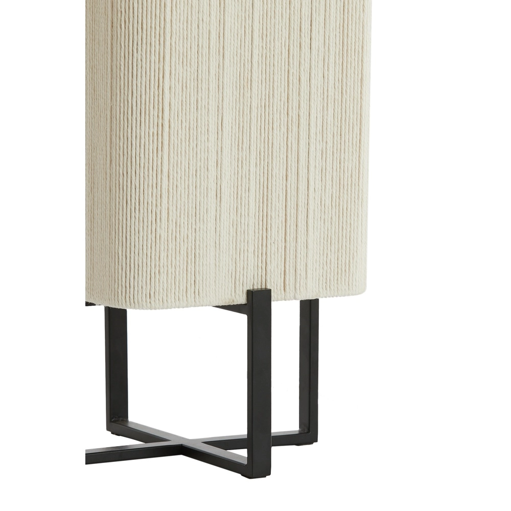 Table lamp Wyn 50.5cm - cream rope with black Light & Living 8717807792558