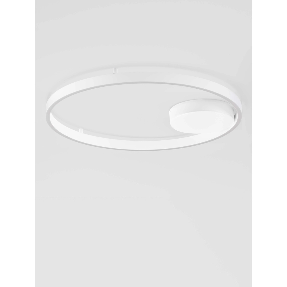 Ceiling lamp Hedra round Ø 60cm white Lyora 5212017448873