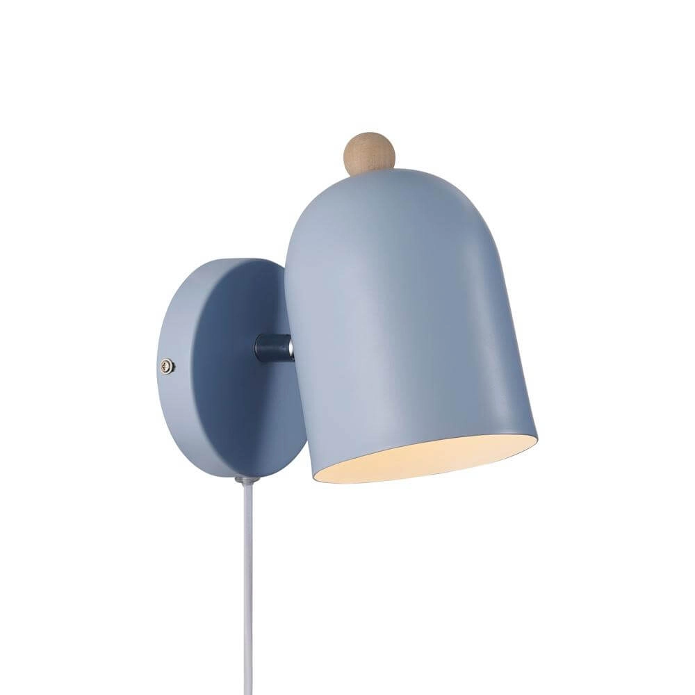 Blue wall lamp Gaston design