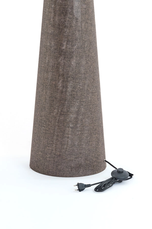 Floor lamp Micky brown Ø 38cm Light & Living 8717807761165