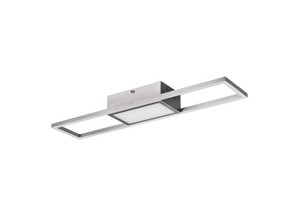 Stainless steel LED ceiling lamp Rigido Trio 4017807538830
