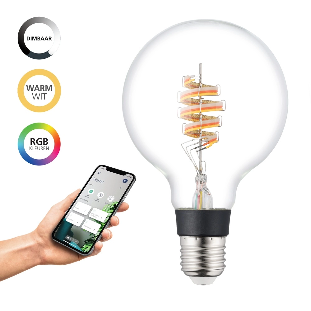 Led lamp ball Zigbee E27 4.9W - 400lm - 3000K - G95 Eglo 9008606305926
