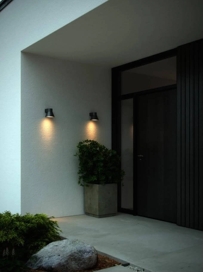 Black outdoor lamp Kyklop Cone Nordlux 5704924015526