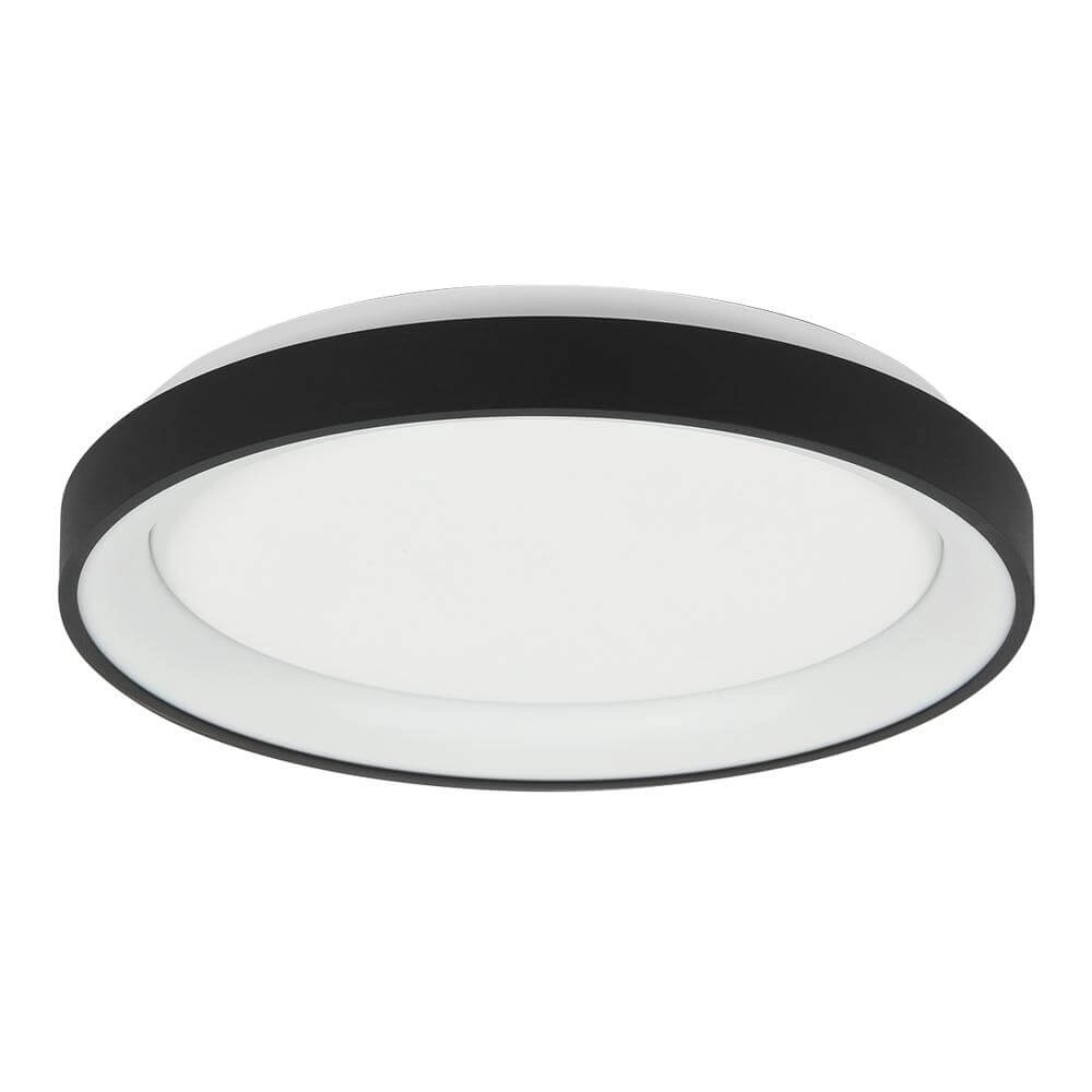 Ceiling lamp Ringlede design black Ø 38cm Steinhauer 8712746171952