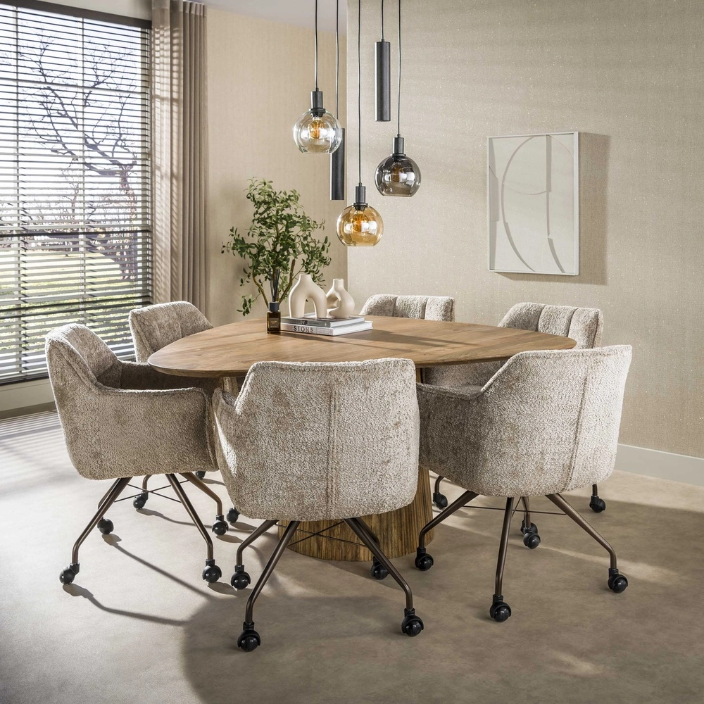 Vide pendant lamp Sfera with glasses and pendants Lyora 8716803512429