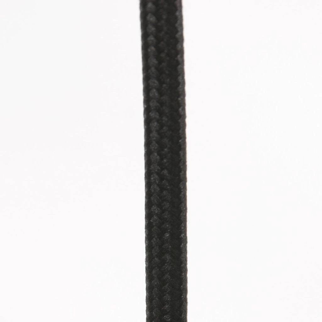 Black floor lamp Stang with cork cap Ø30cm Steinhauer 8712746180619