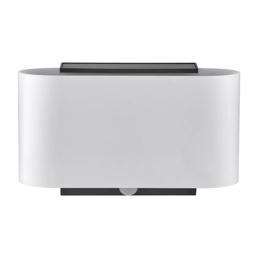 Solar wall lamp Piola black and white Nordlux 5704924017537