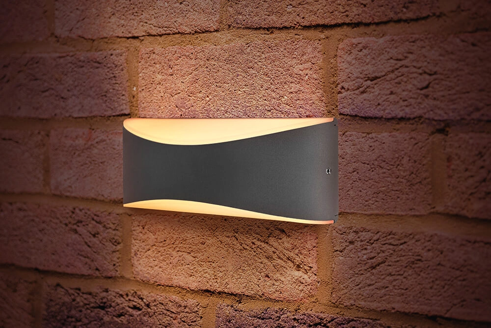 Design outdoor lamp Wave Anthracite Lyora 5055788232445