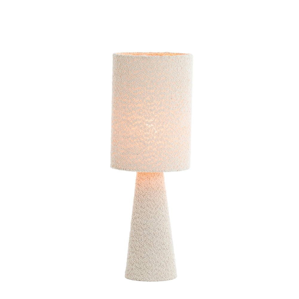 Boucle table lamp Micky 58cm - sand Light & Living 8717807761127
