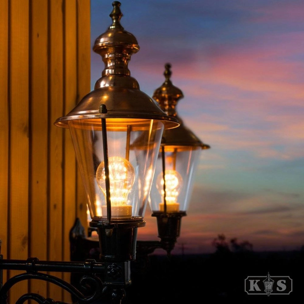 Wall lamp nostalgia Edam black KS Verlichting 8714732120449