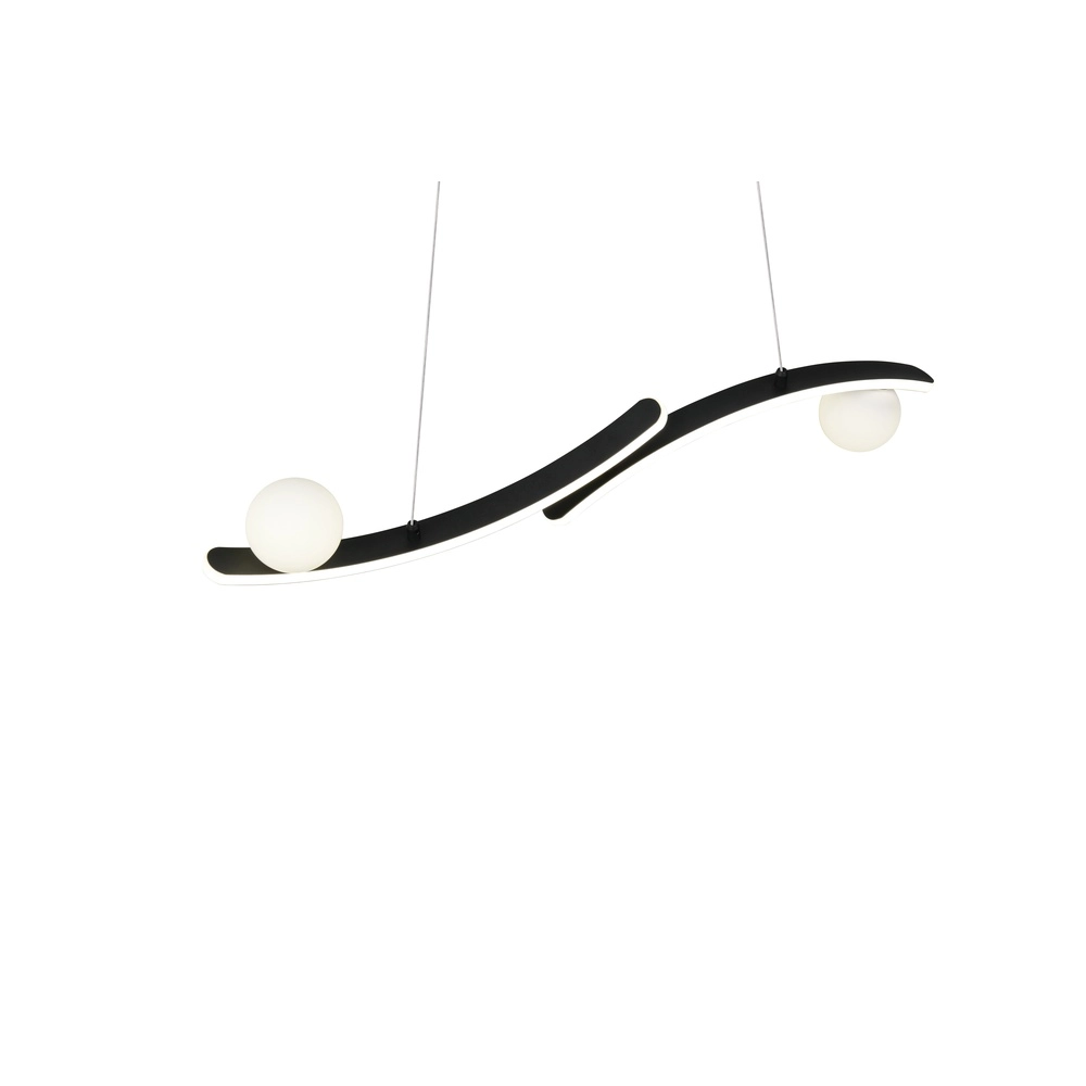 Design pendant lamp Napoli Black Trio 4017807683462