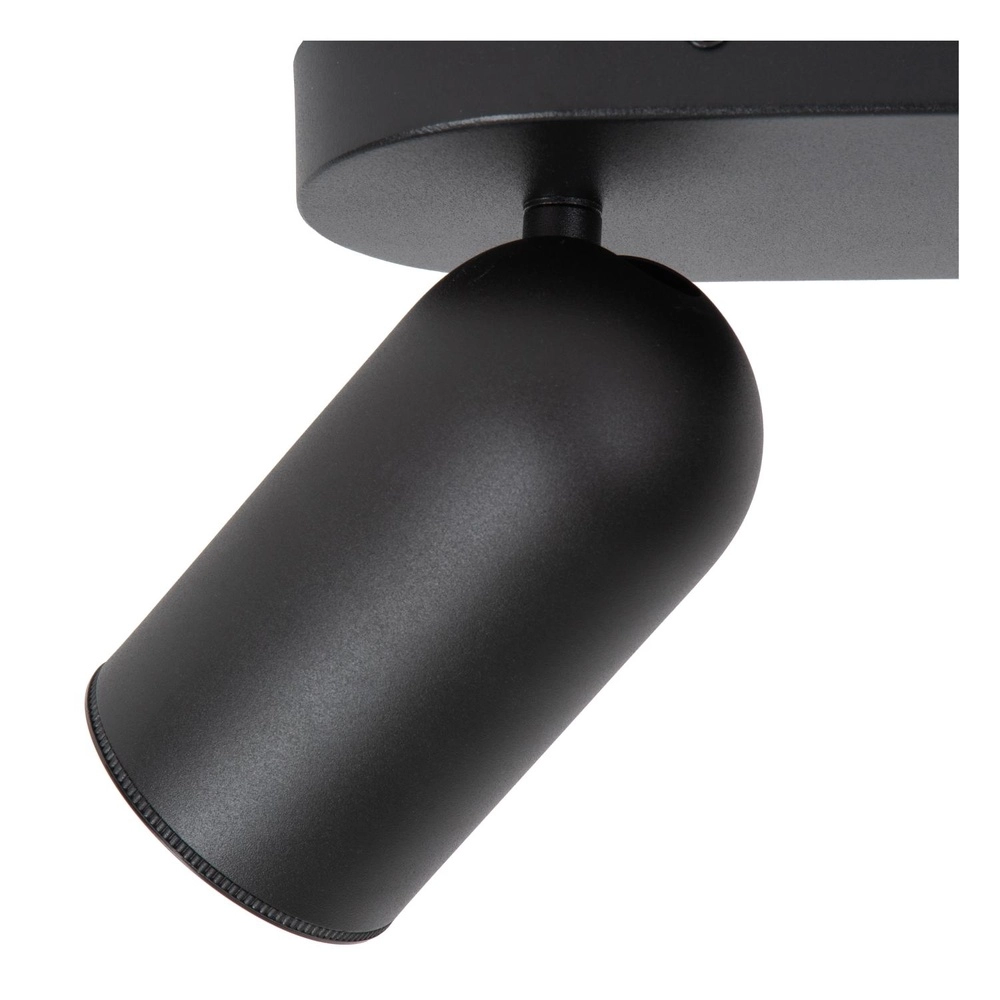 Ceiling spotlight Punch 2-light black Lucide 5411212134325