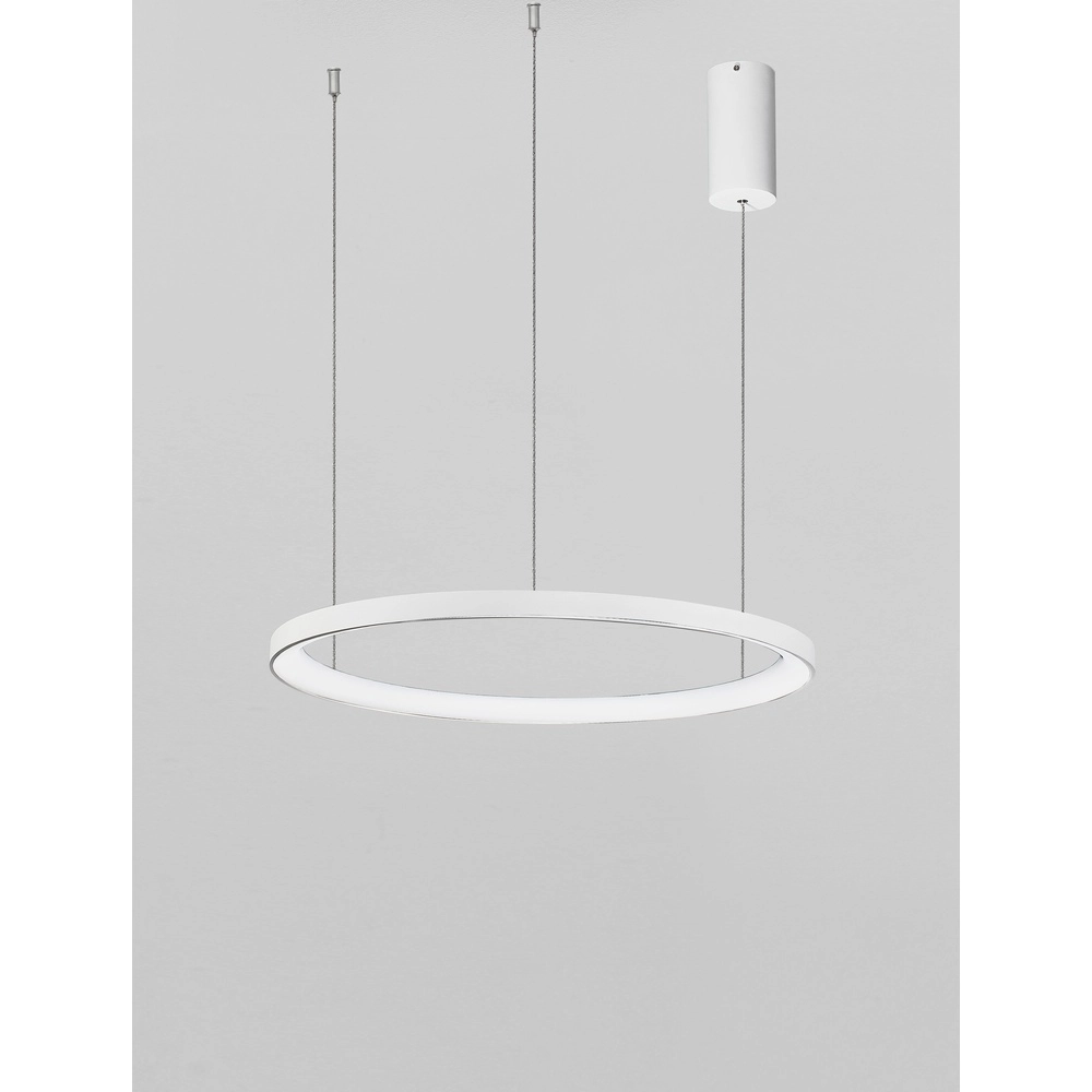 Design pendant lamp Pertino white Ø 48cm 2700K Lyora 5212017446022