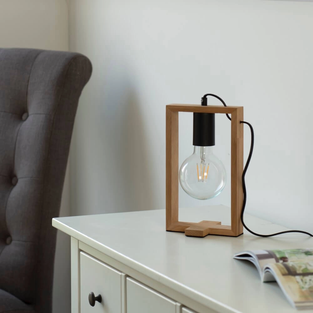 Country table lamp Franky 1-light Just Light 4043689967468